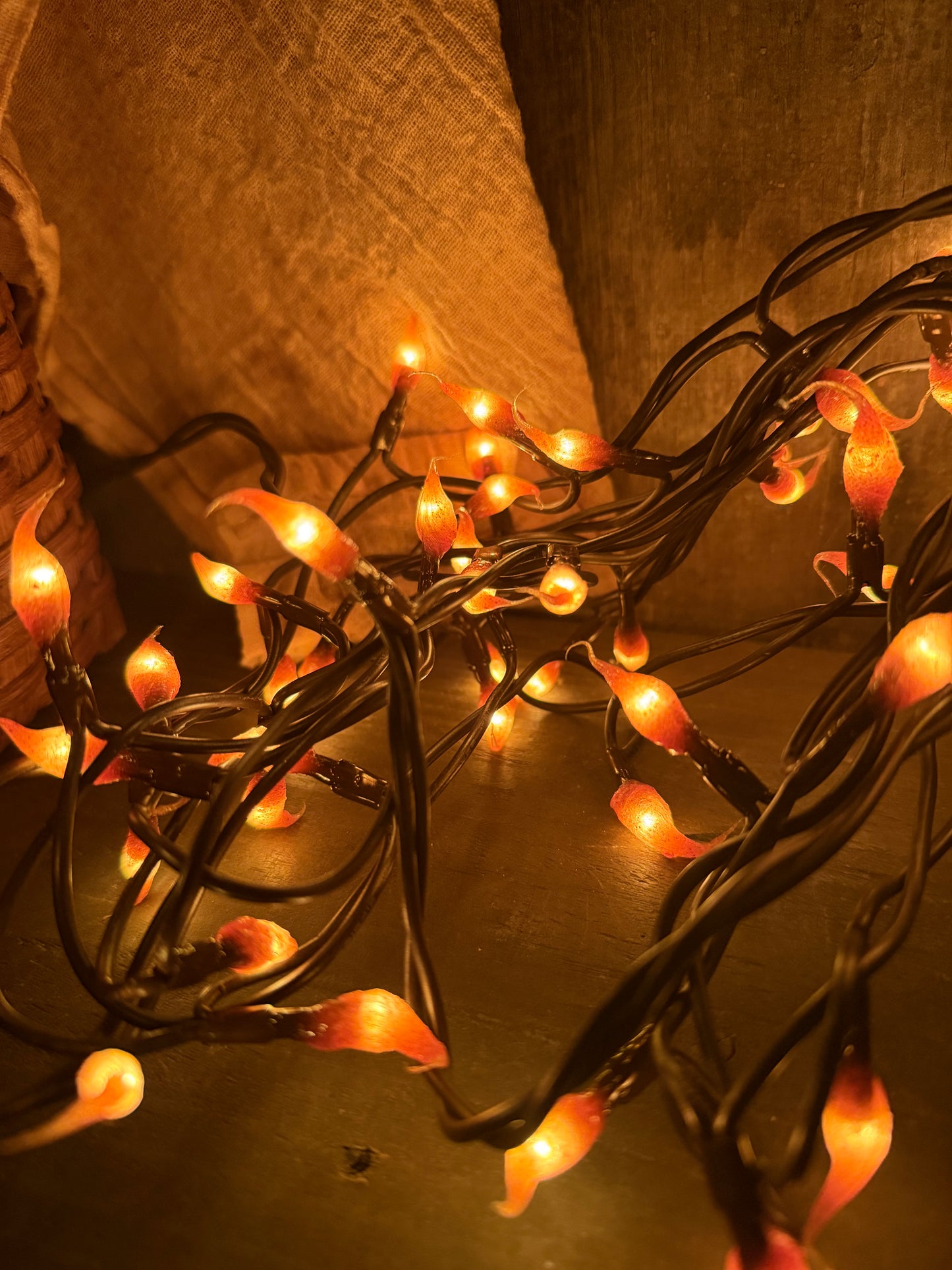 Lights, 50 Count, Silicone Dipped, NUTMEG