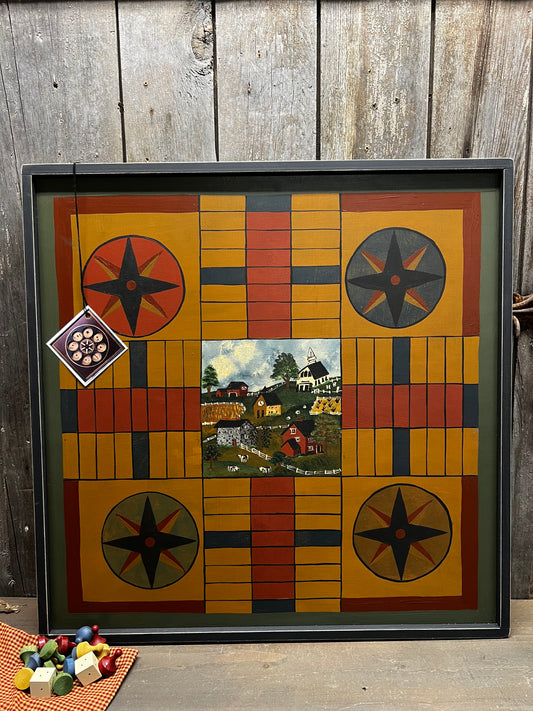 Game Board, 21", PARCHEESI, VILLAGE