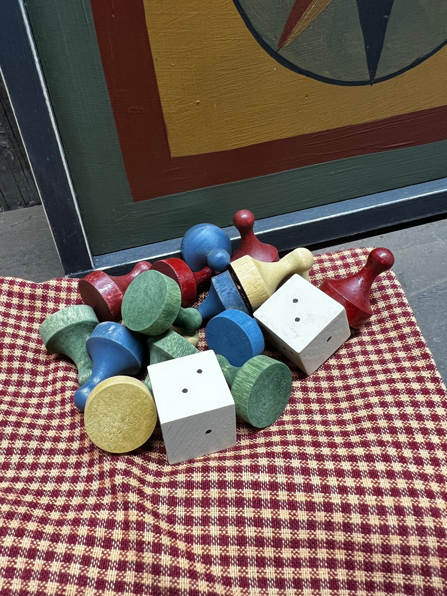 Game Board, 21", PARCHEESI, VILLAGE