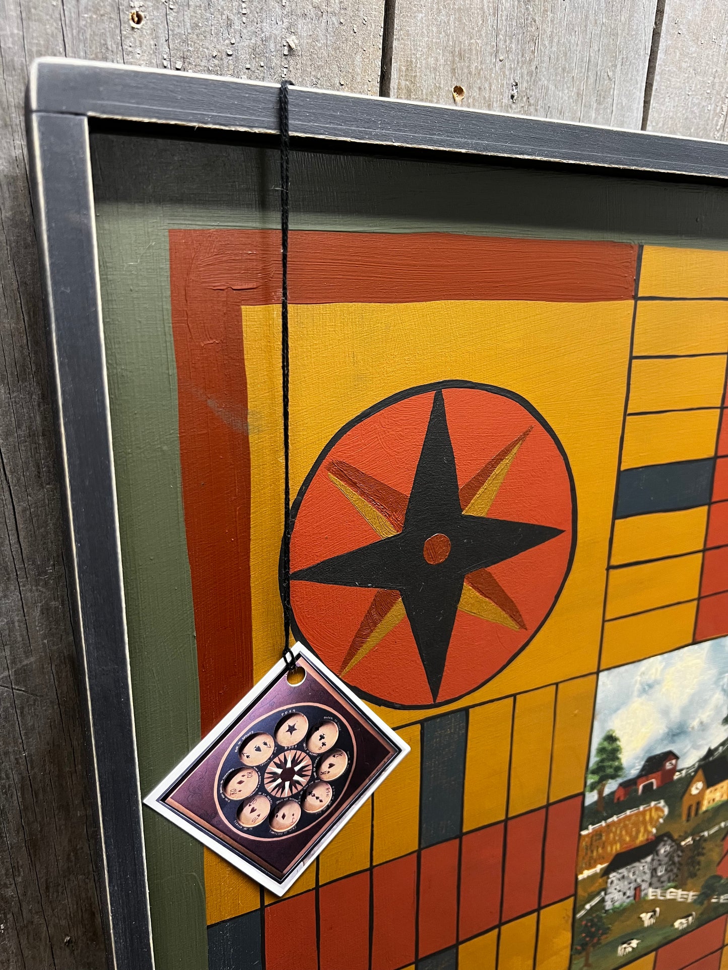Game Board, 21", PARCHEESI, VILLAGE