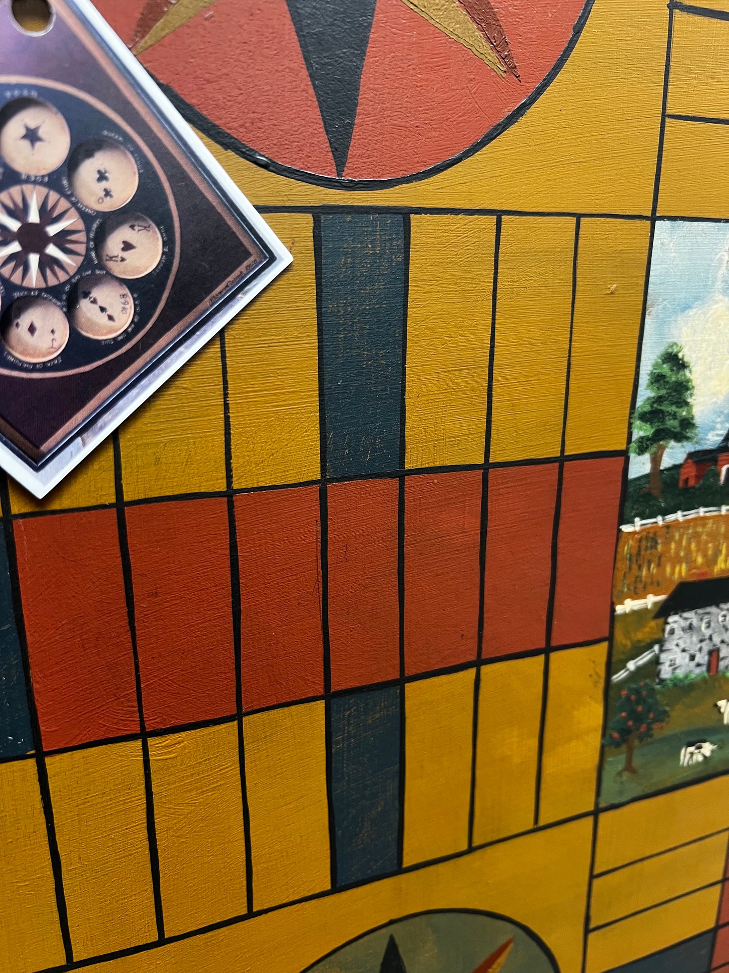 Game Board, 21", PARCHEESI, VILLAGE