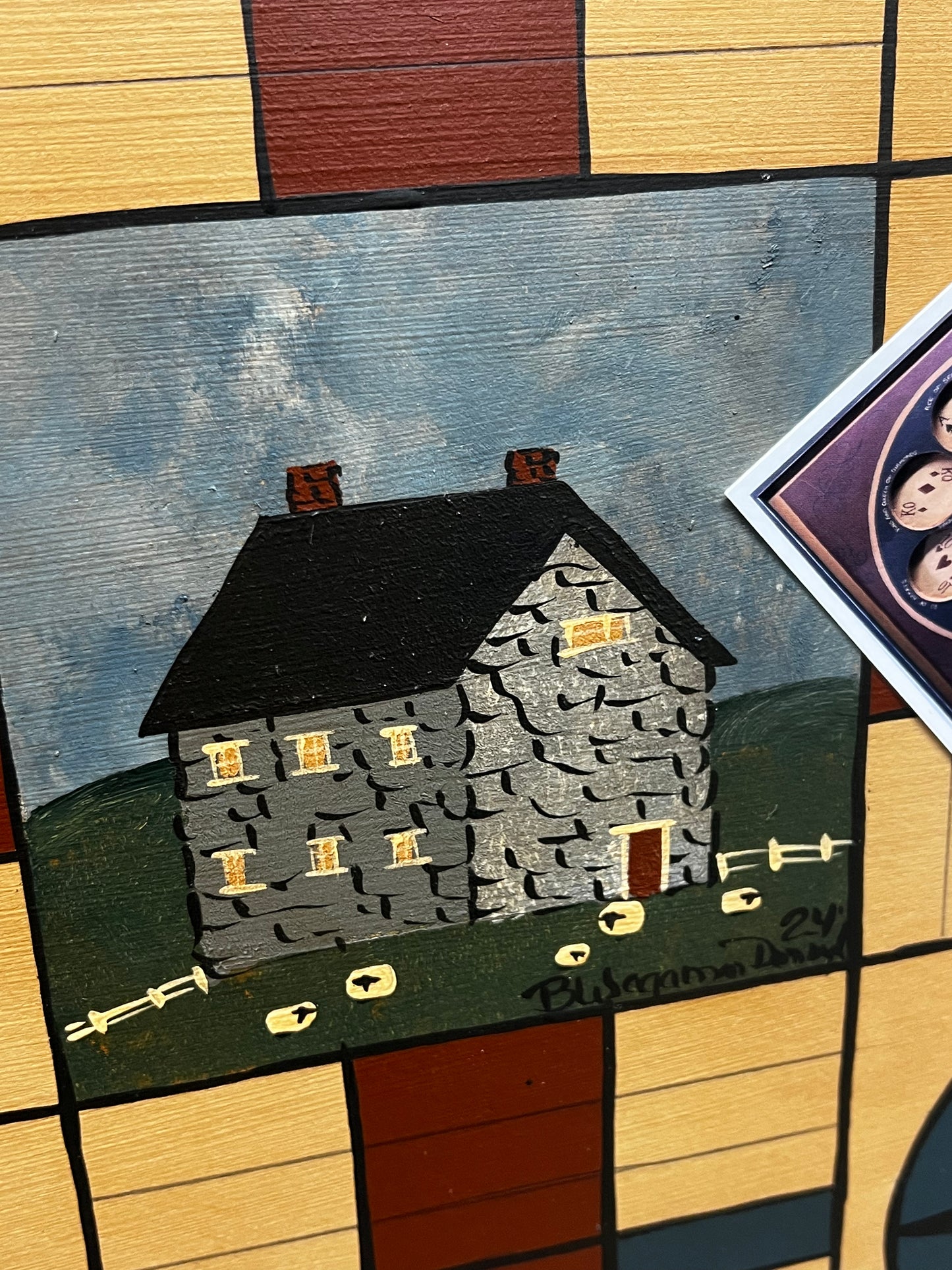 Game Board, 14.5", PARCHEESI, STONE HOUSE