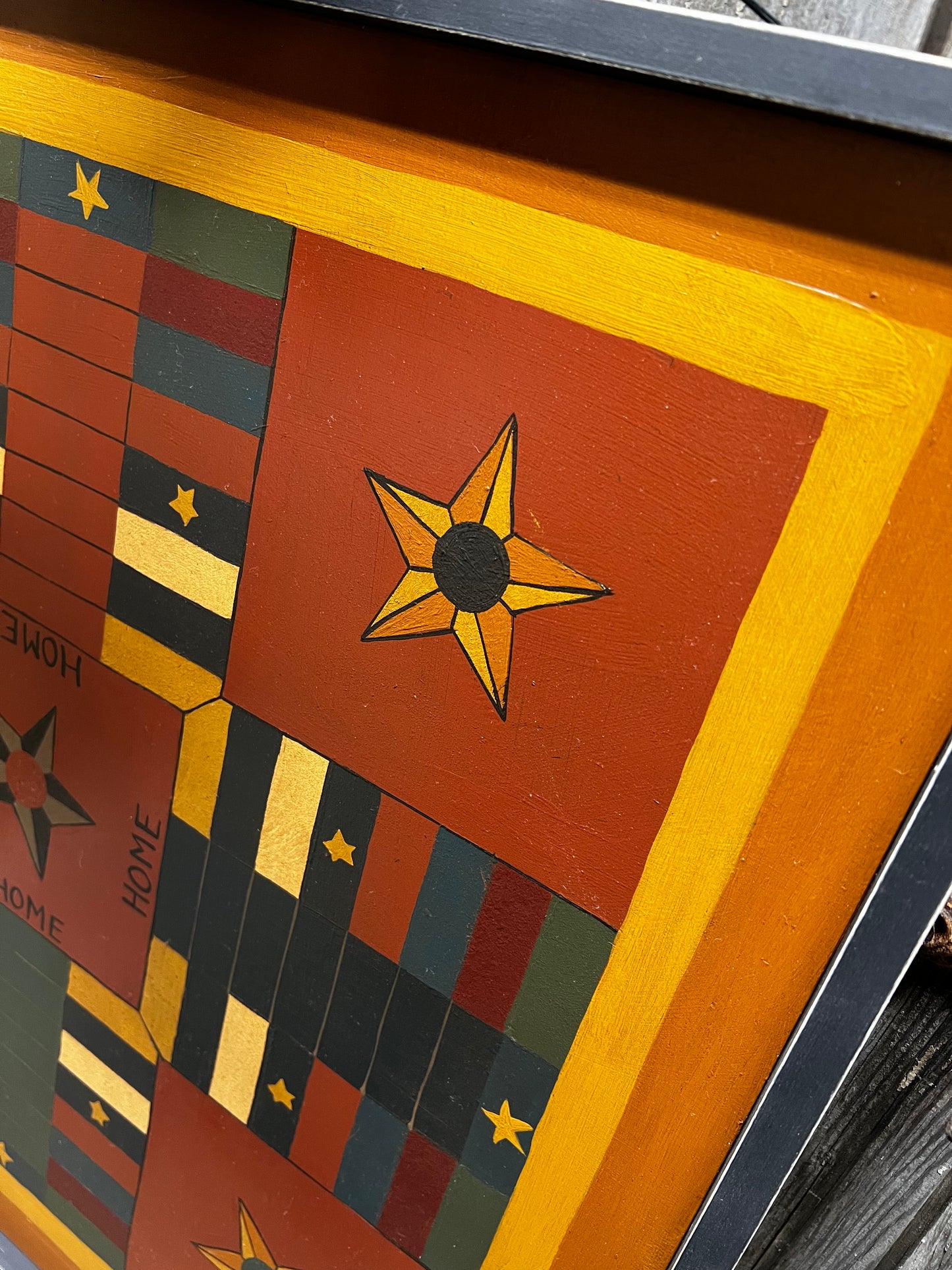 Game Board, 21", PARCHEESI, STAR CORNER