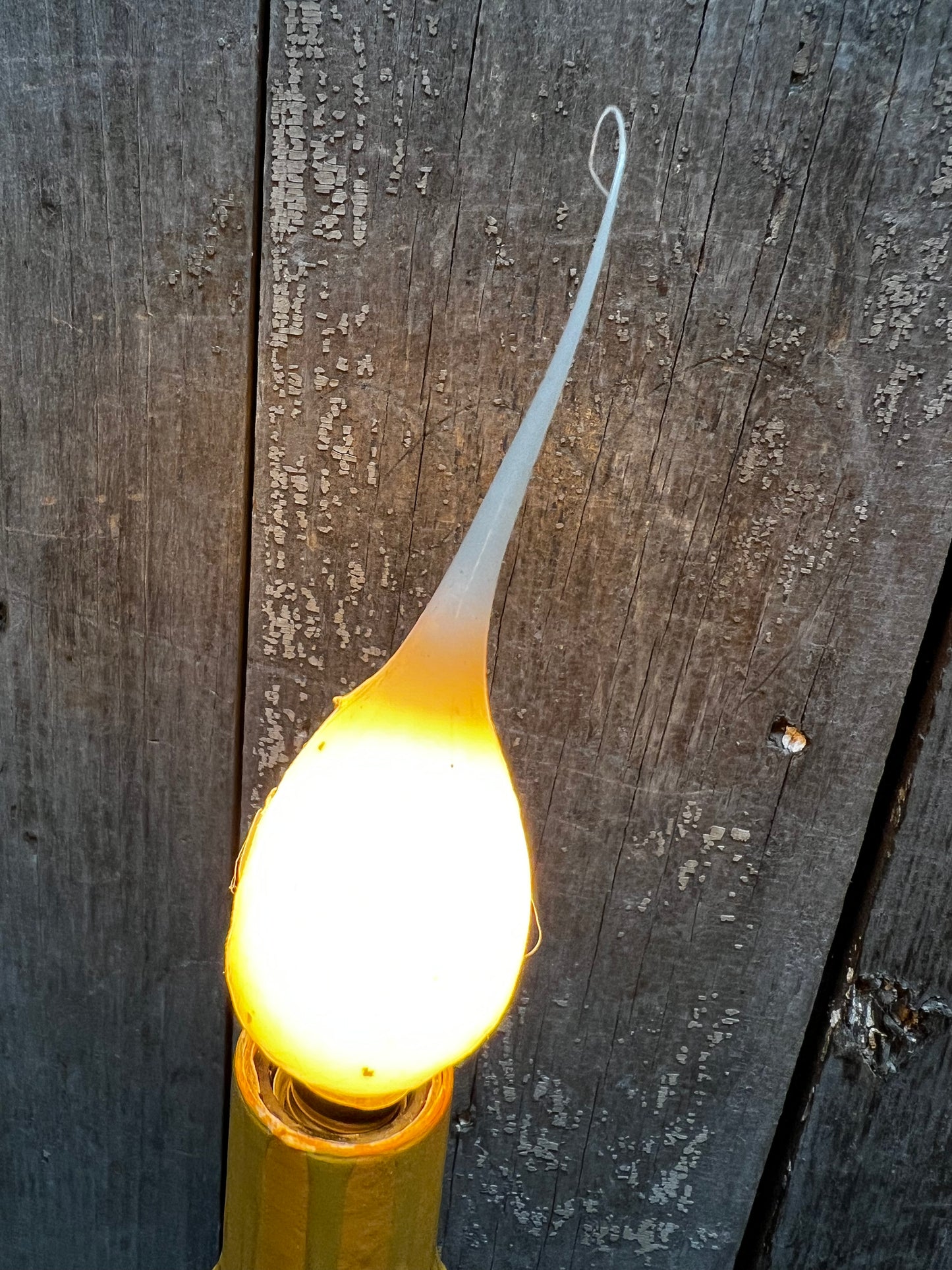 Bulbs, 2 Pack, Hand Dipped Silicone, LED, BUTTERMILK or GRIT