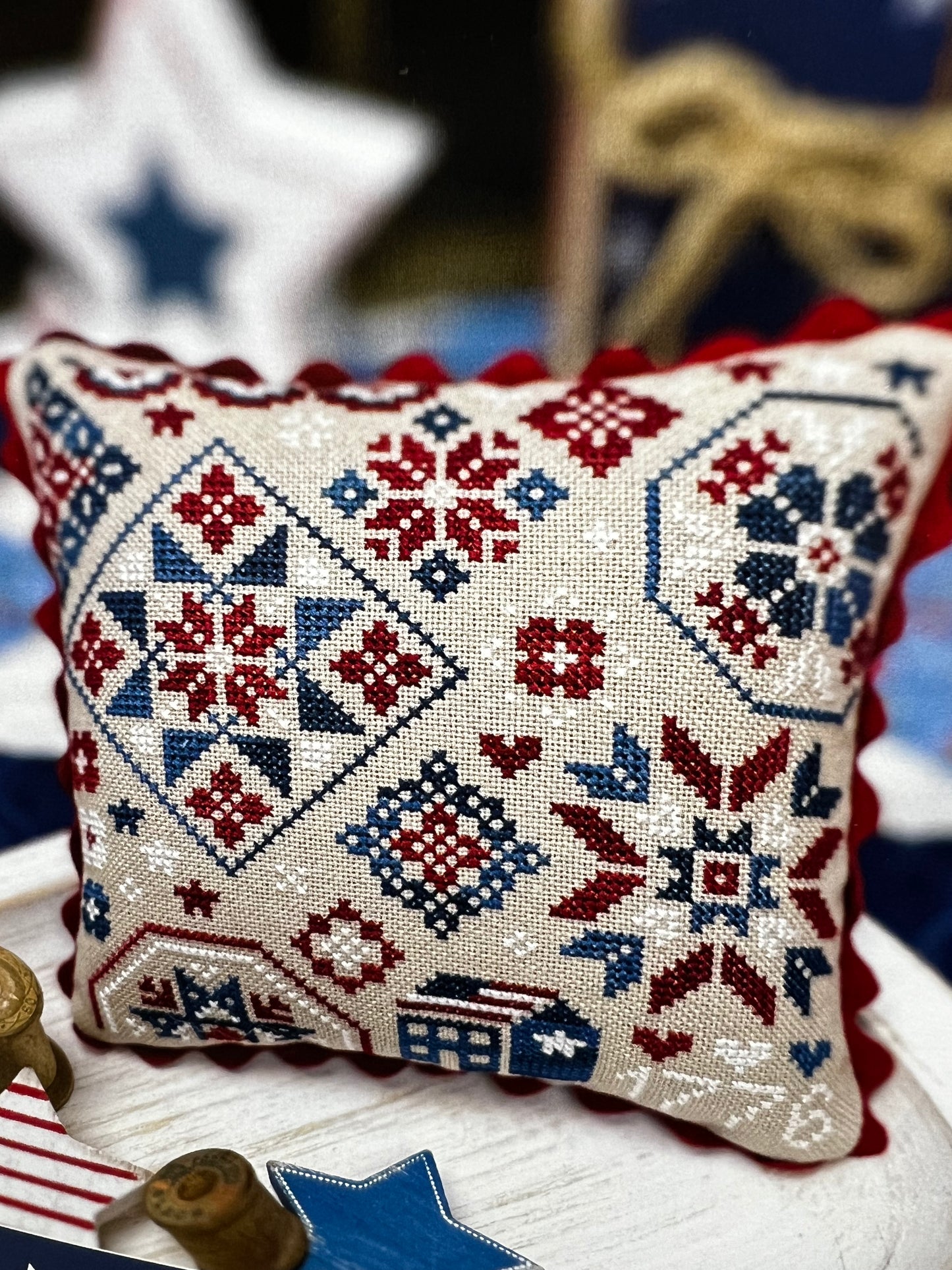 Pattern, CS, PATRIOTIC QUAKER