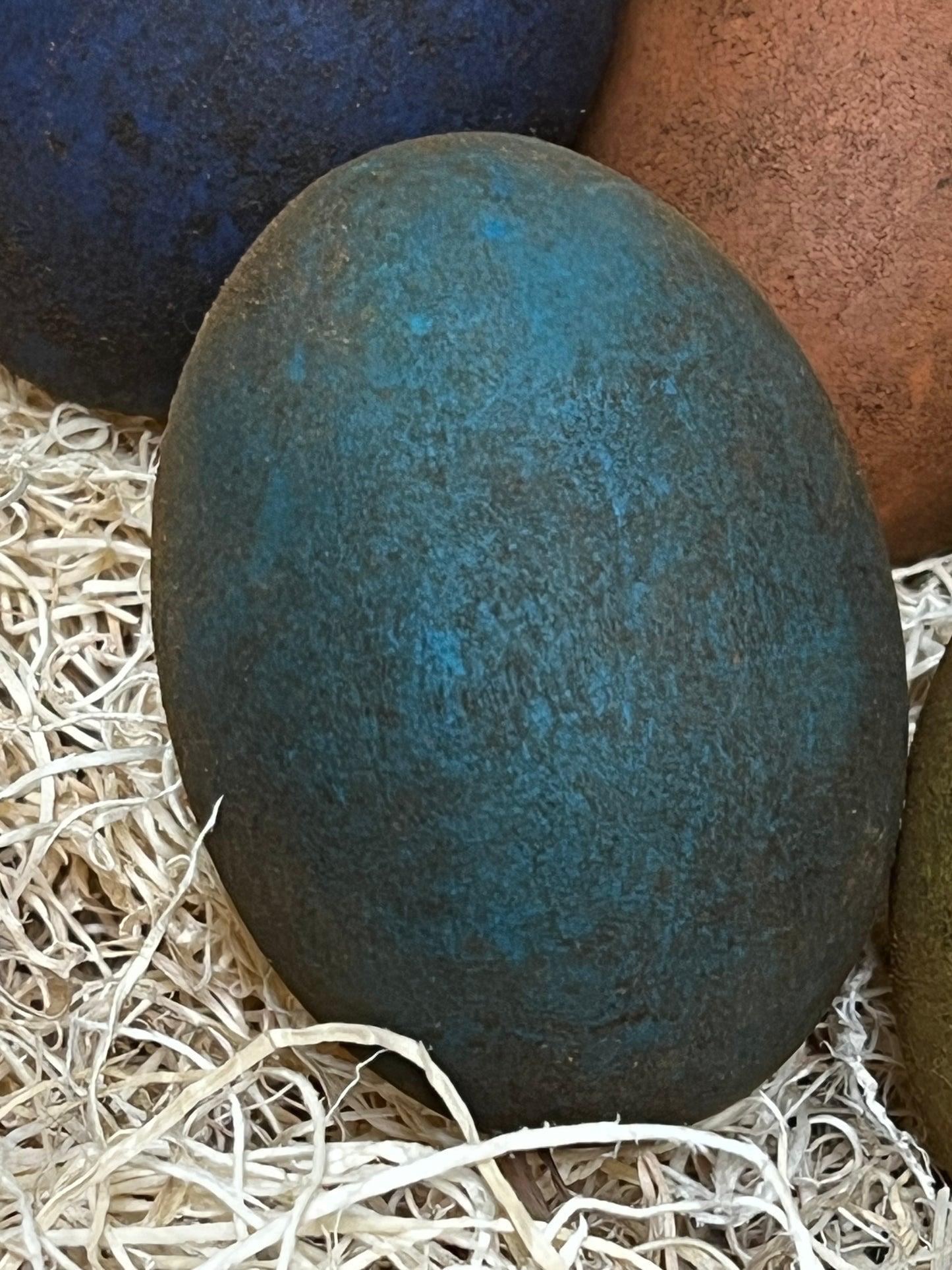 Wooden Eggs, Set/6, PRIMITIVE