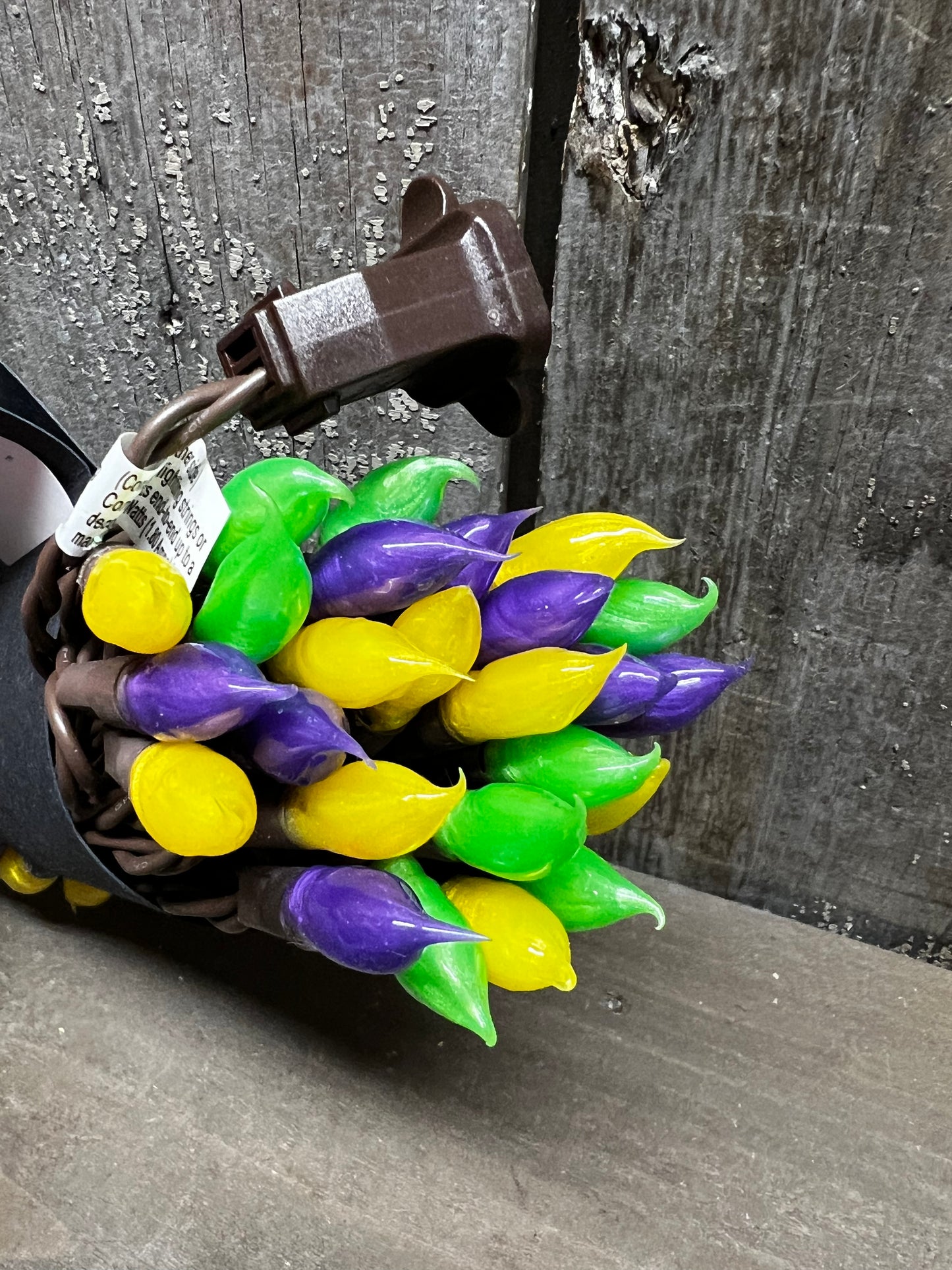 Lights, 50 Count, Hand Dipped Silicone, ELECTRIC, Assorted Colors