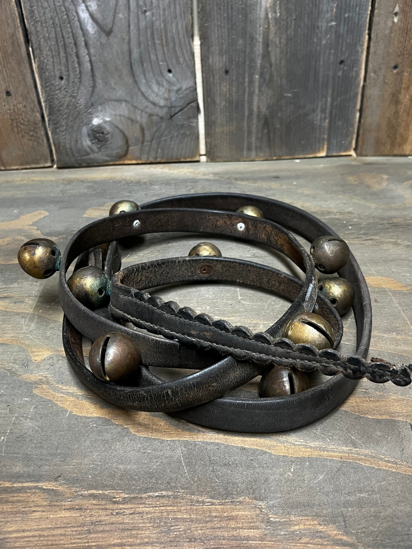 SLEIGH BELLS, 88" Leather Strap