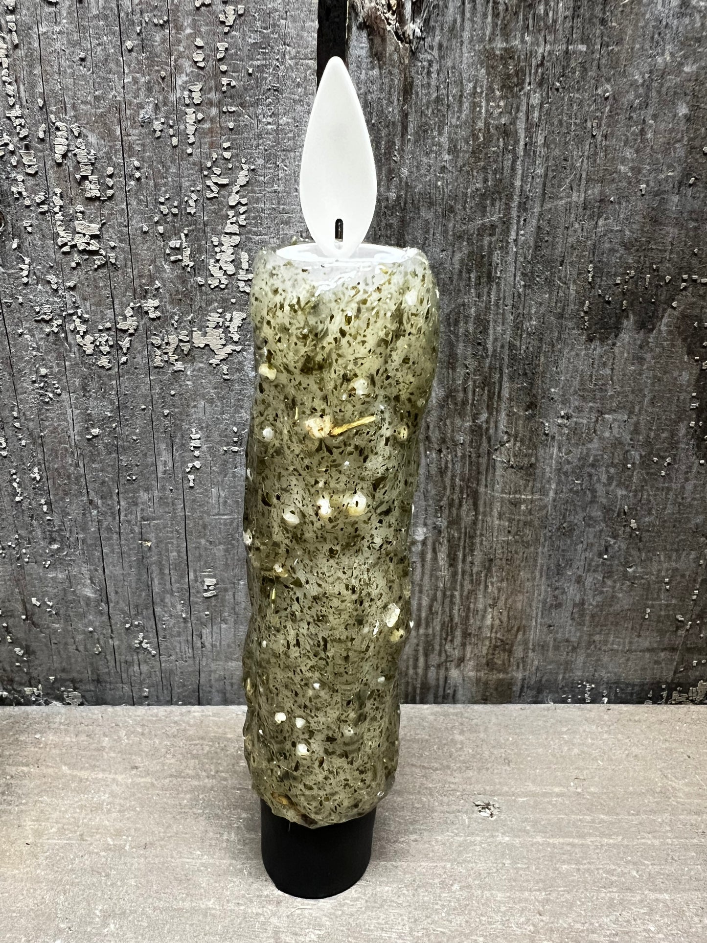 Taper, 5.5", BATTERY MOVING FLAME
