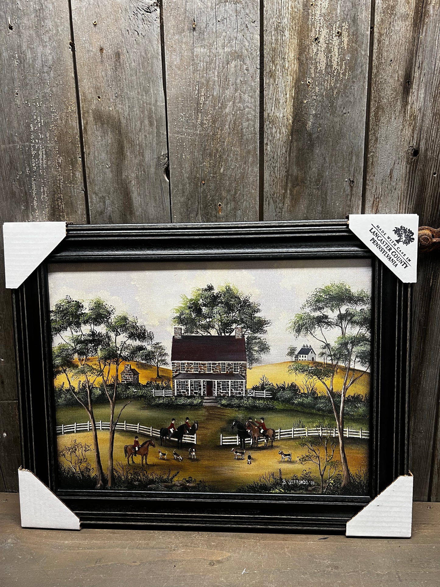 Framed Art, 12X16, TALLY HO