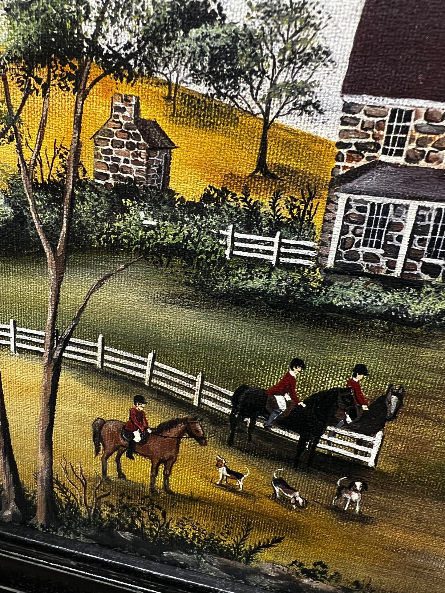 Framed Art, 12X16, TALLY HO