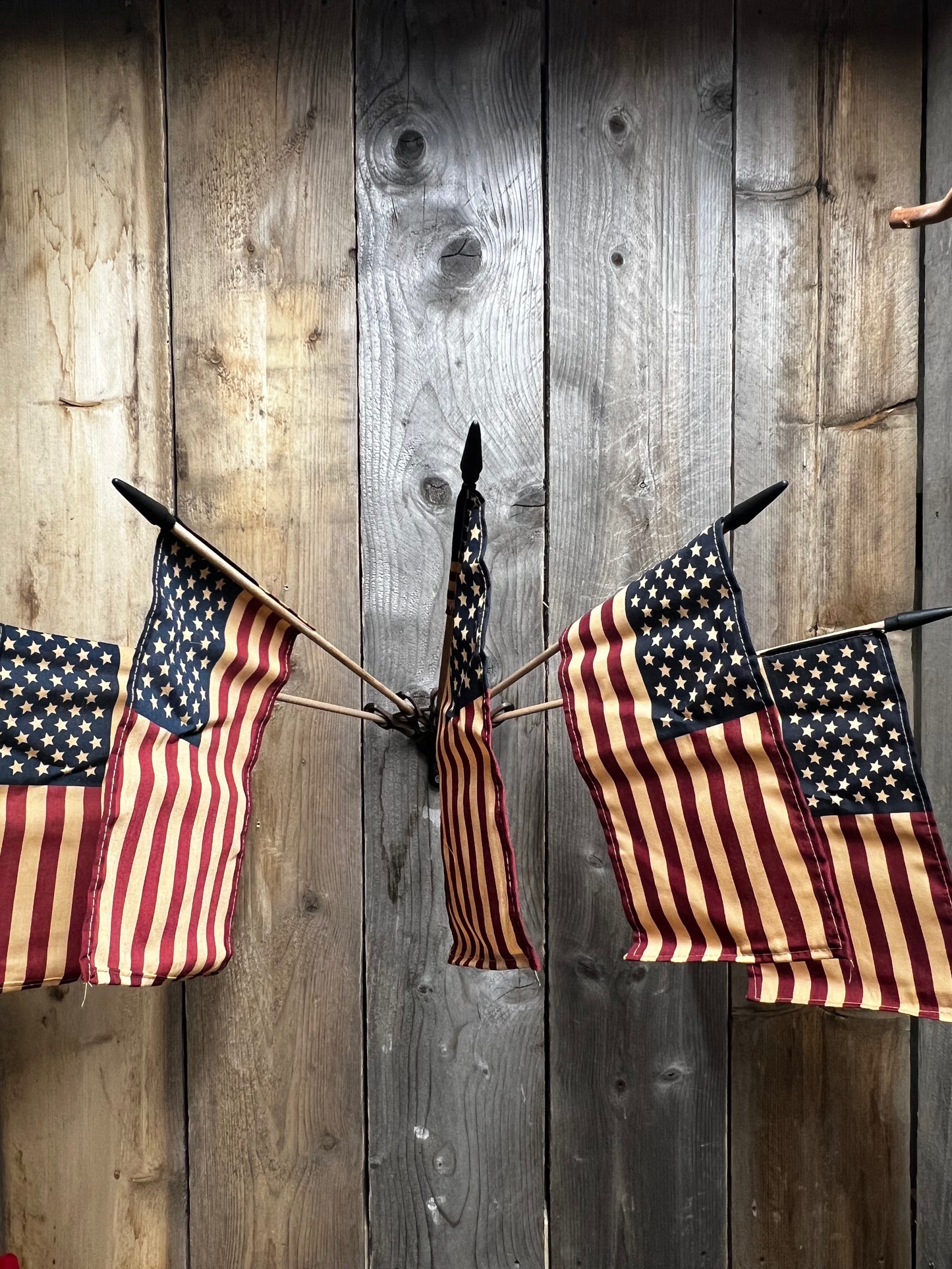 Flags w/ Wall Mount