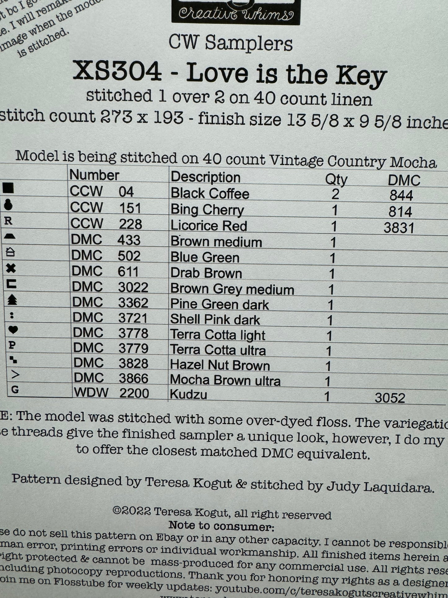 Pattern, CS, LOVE IS THE KEY