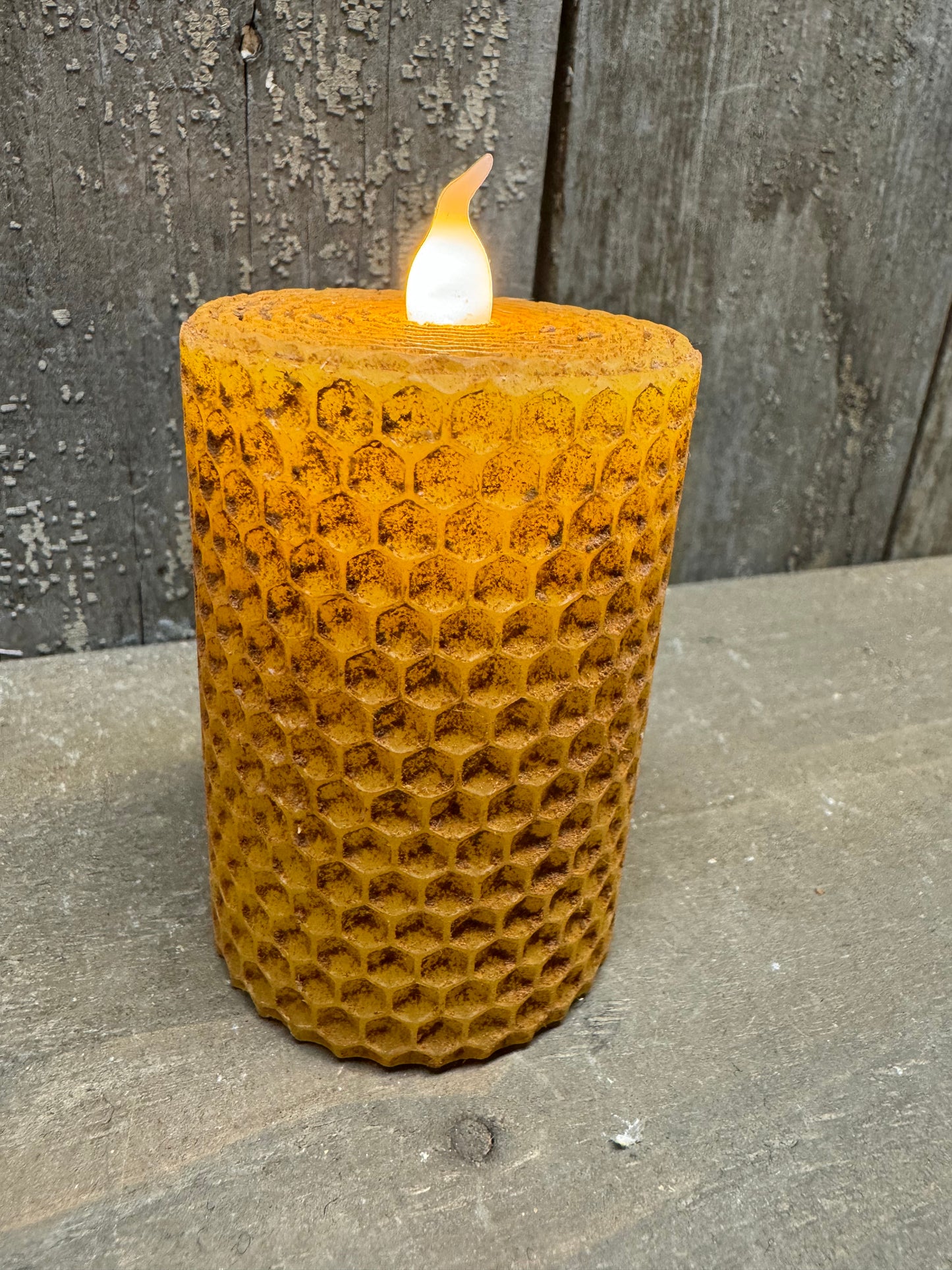 Candle, Medium Votive, Timer, 3” HONEYCOMB