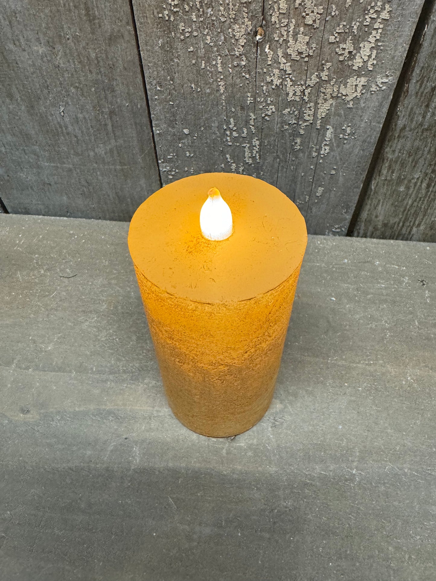 Candle, Votive, Timer, 4" CINNAMON