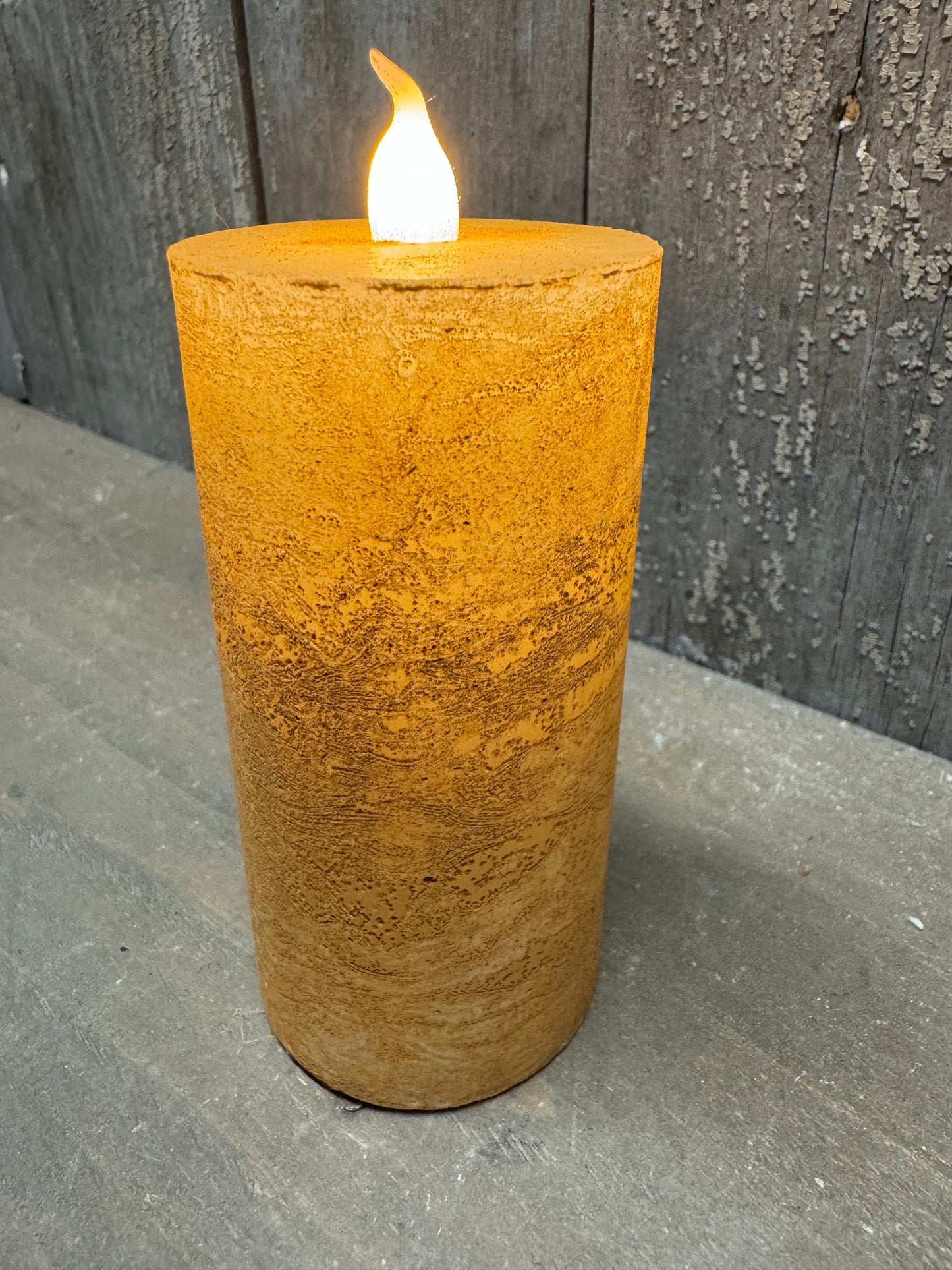 Candle, Votive, Timer, 4" CINNAMON