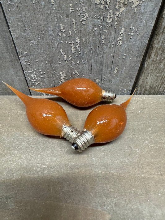 Silicone Dipped Light Bulb, 3 Pack, Scented, BROWN SUGAR