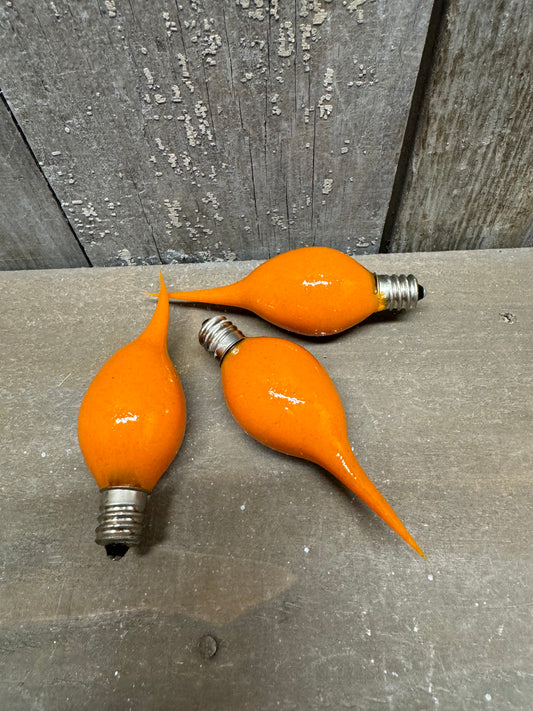 Silicone Dipped Light Bulb, 3 Pack, Scented, PUMPKIN SPICE