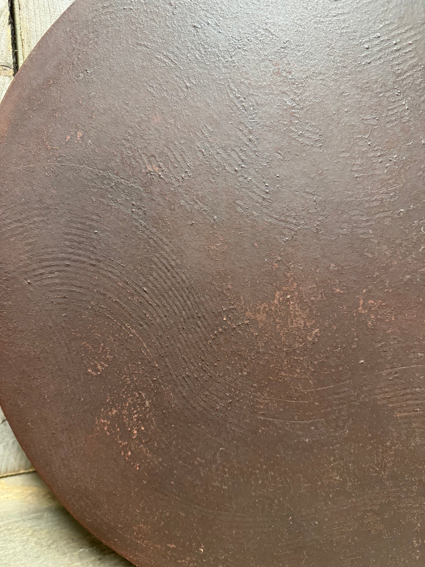 Round Riser, 17”, BURGUNDY