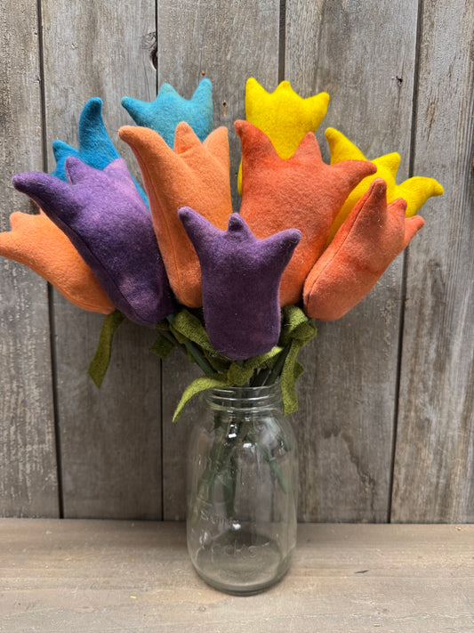 Tulips, Set/2, WOOL ASSORTED