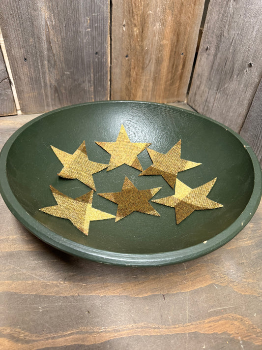 Wool, 4” STAR, Assorted Colors