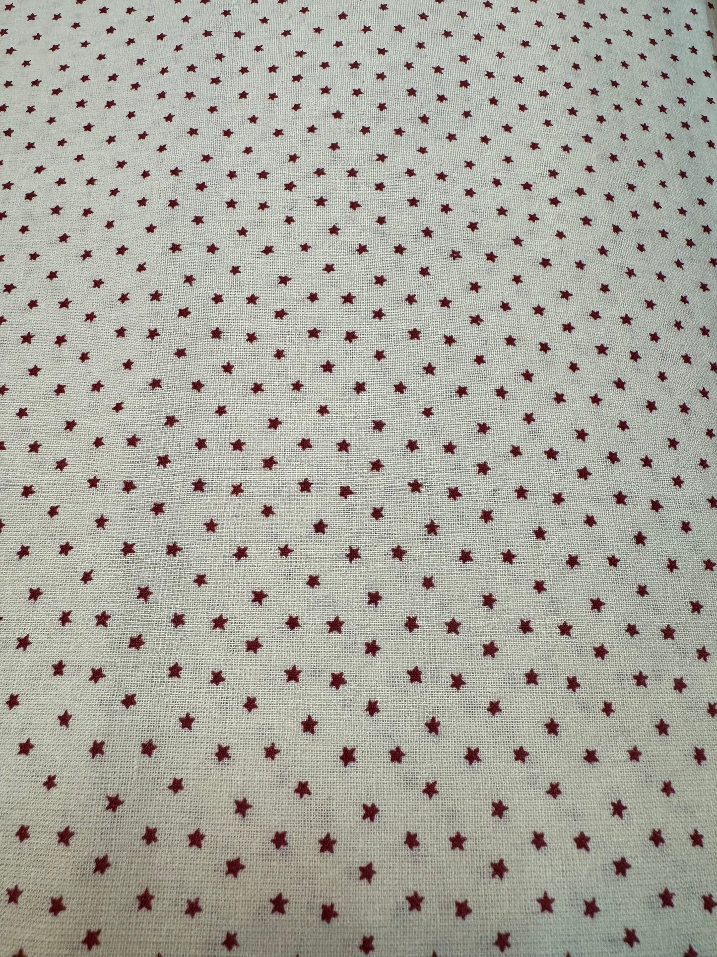 Fabric, Homespun, PRINTED STAR
