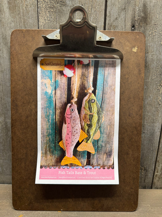 Pattern, PN, FISH TAILS BASS & TROUT