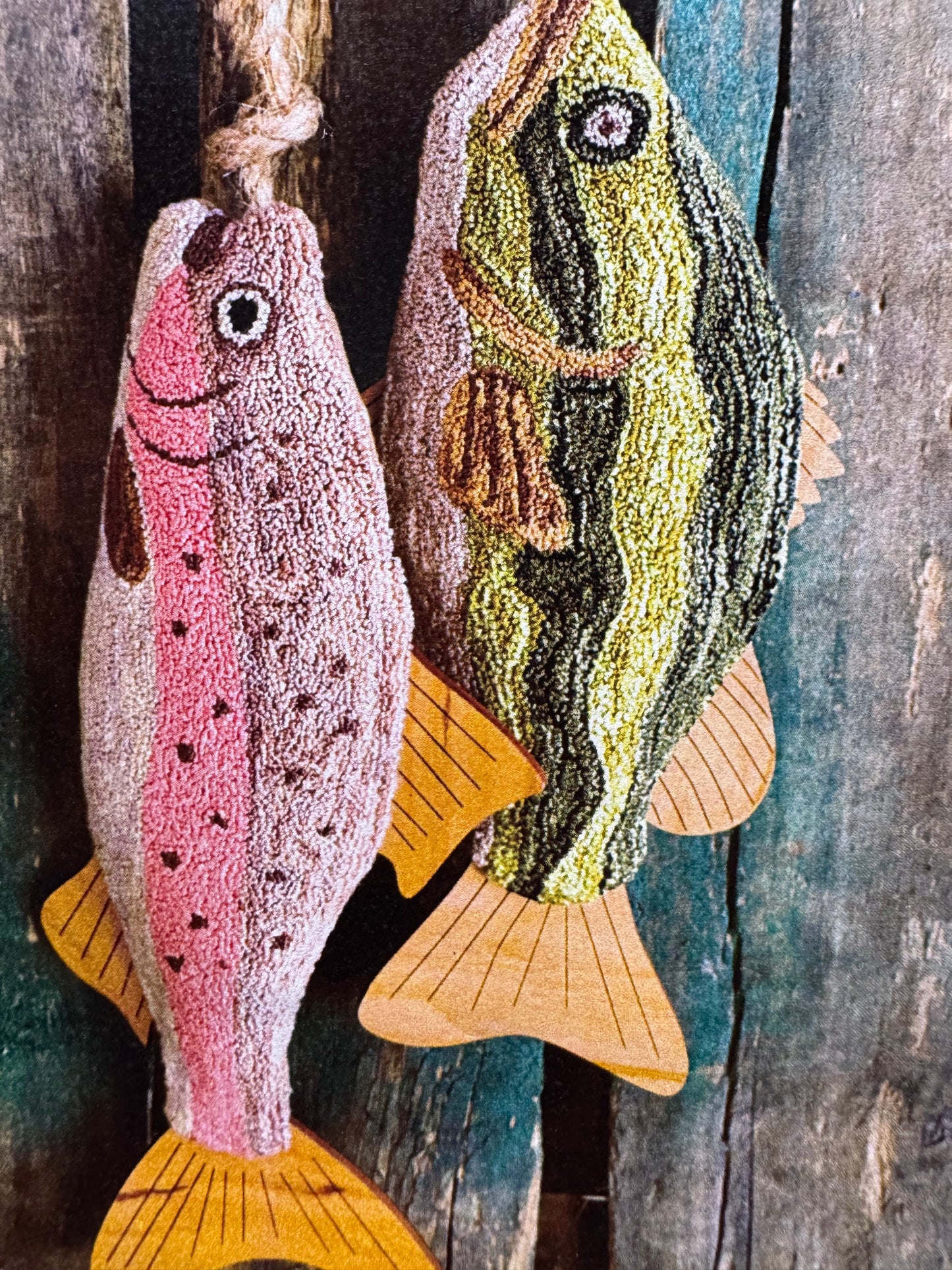 Pattern, PN, FISH TAILS BASS & TROUT