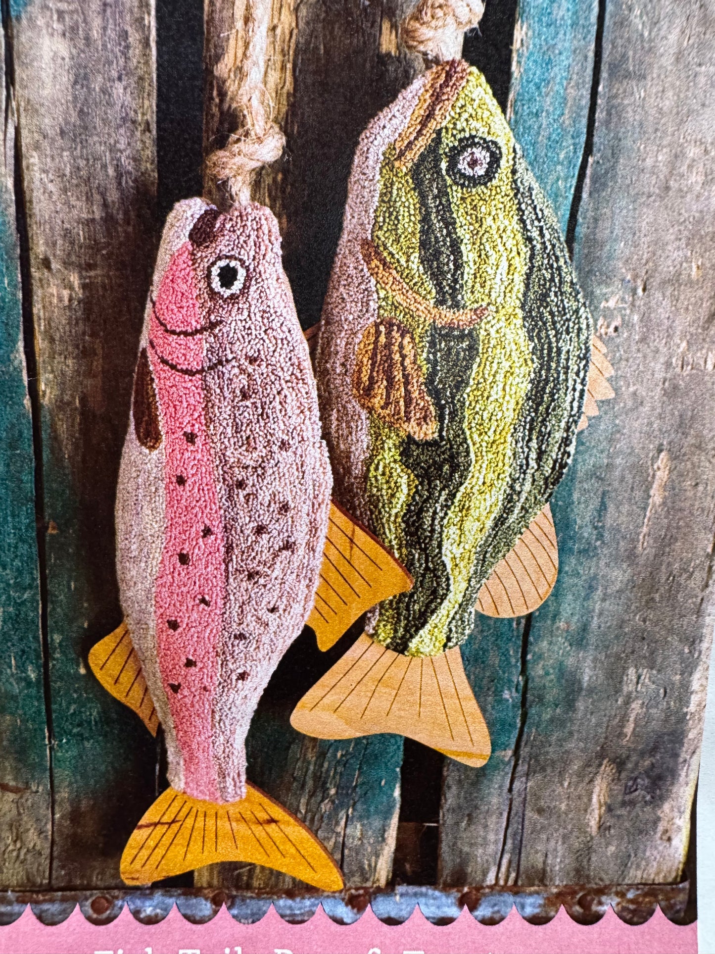 WOOD ONLY, PN, FISH TAILS BASS & TROUT