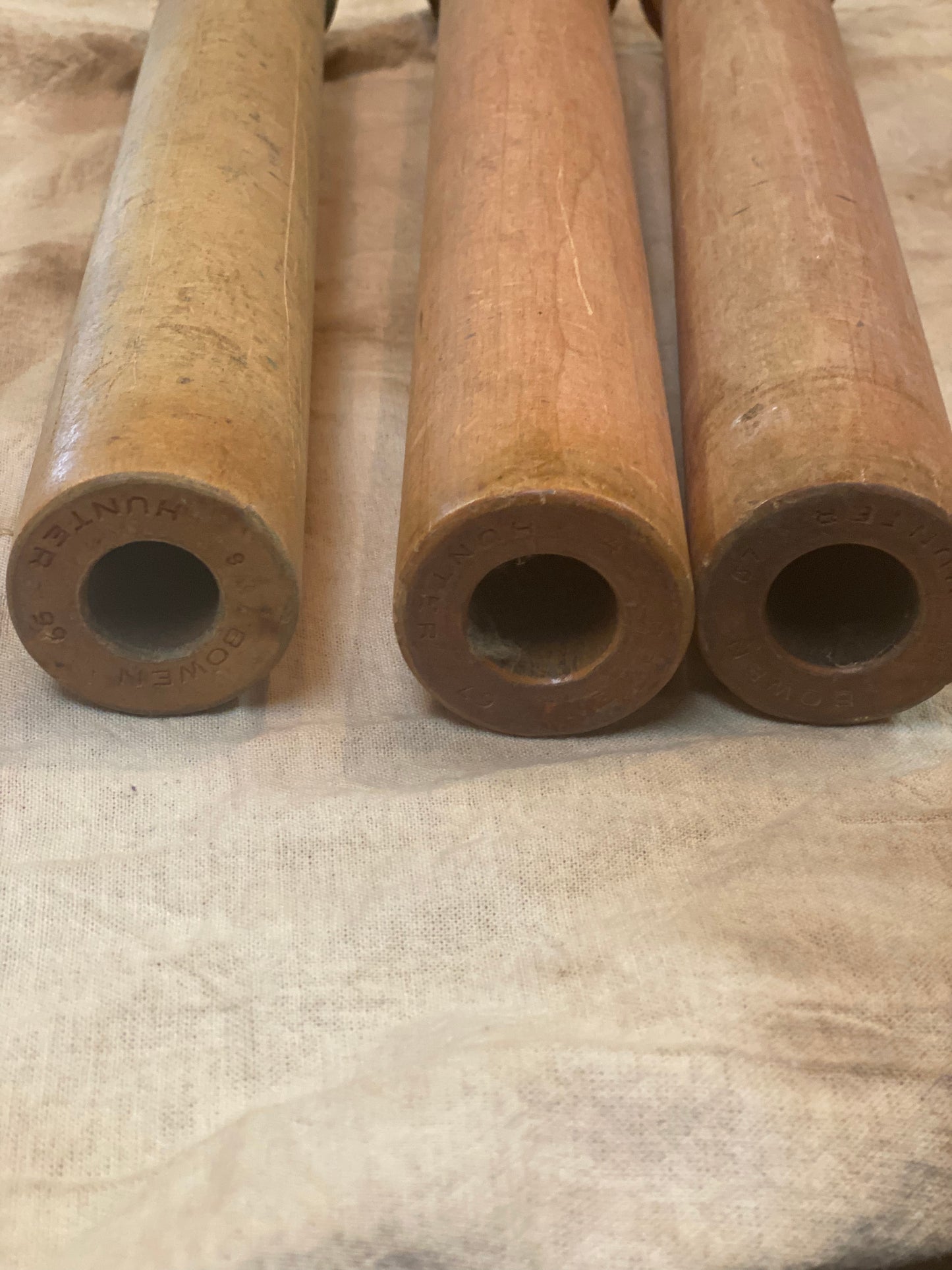 Spindle, Wood w/ Metal, Vintage, EXTRA LARGE