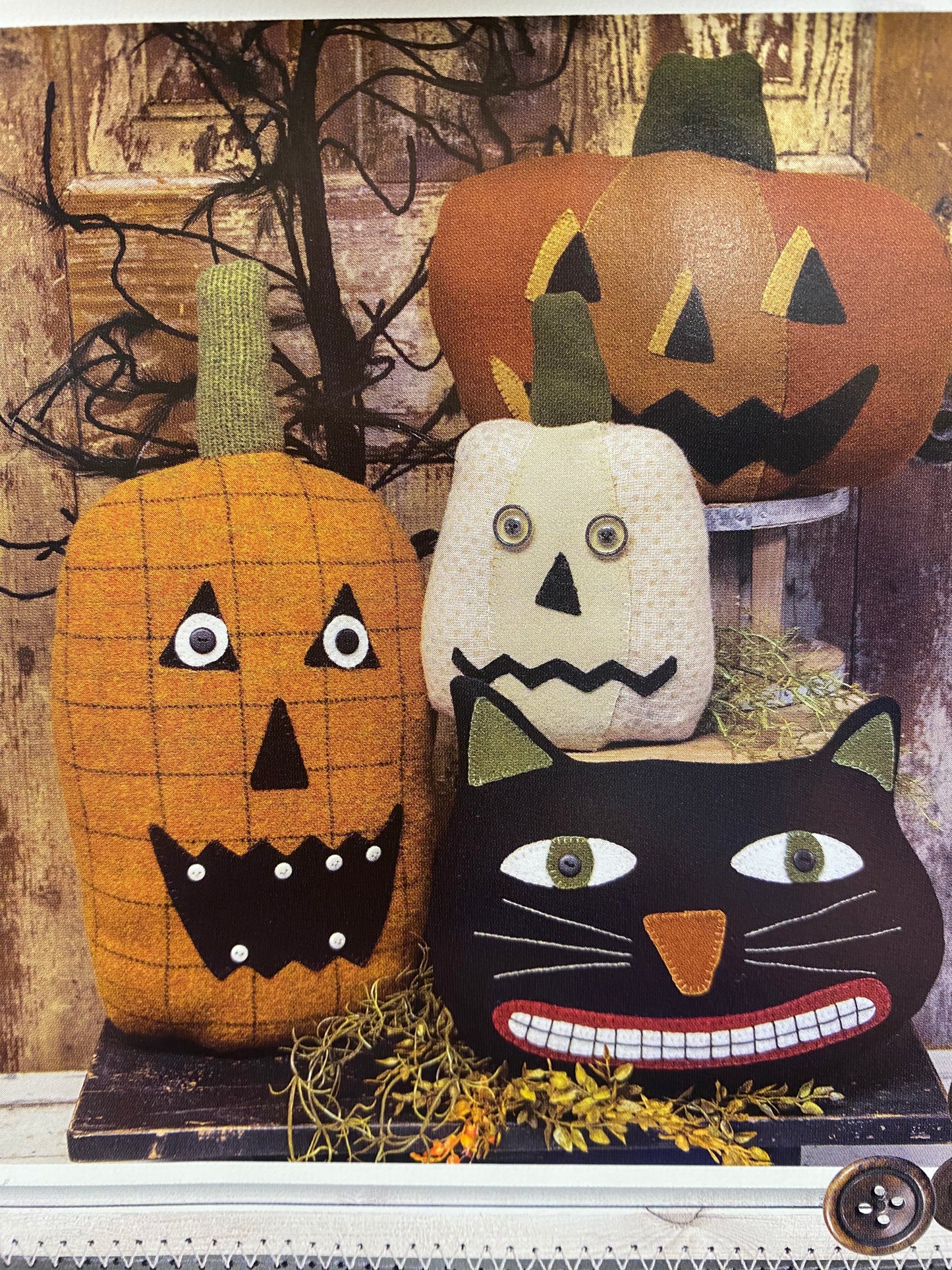 Pattern, 3 JACKS & A CAT