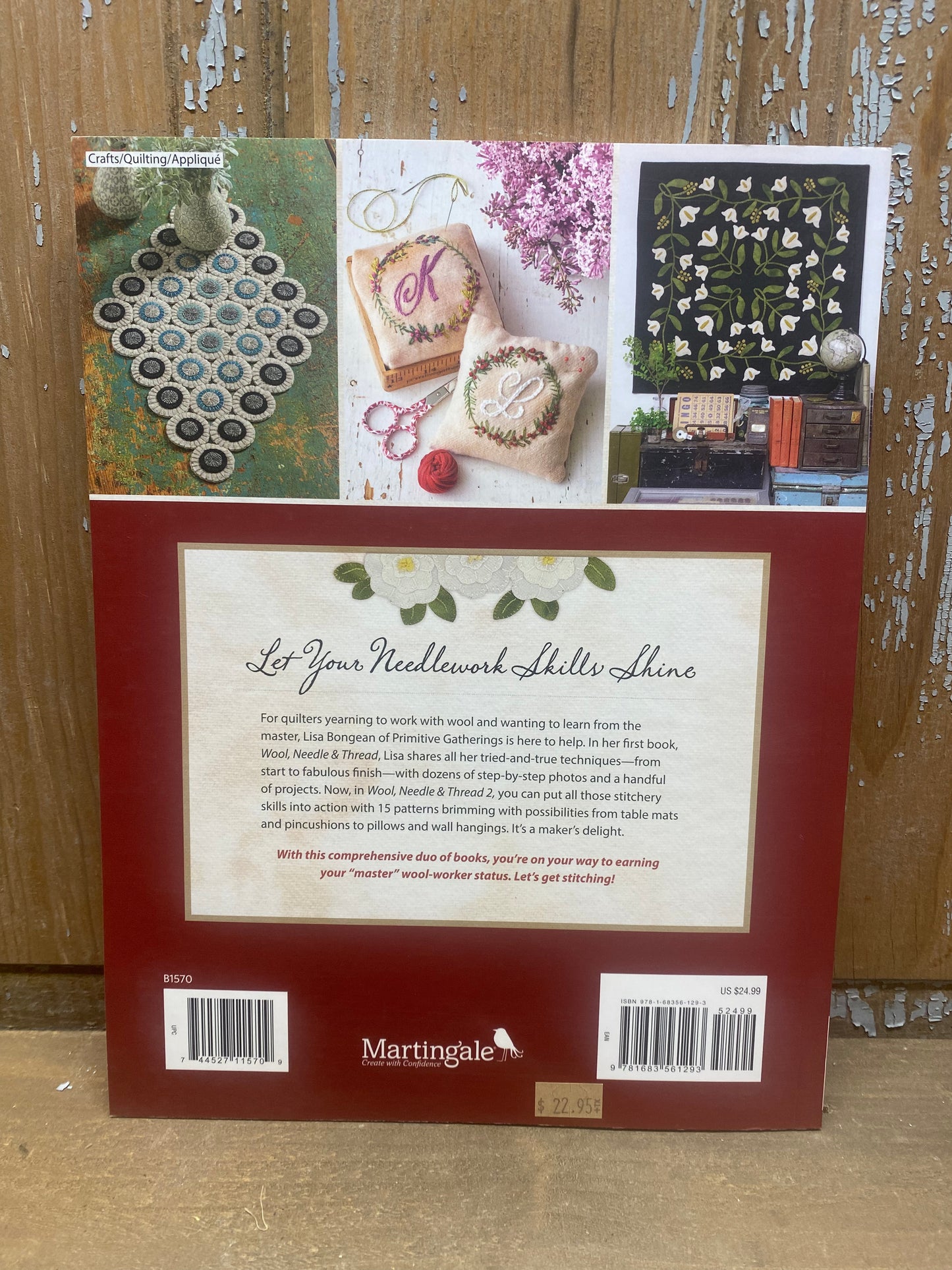 Book, Soft Cover, WOOL, NEEDLE & THREAD 2