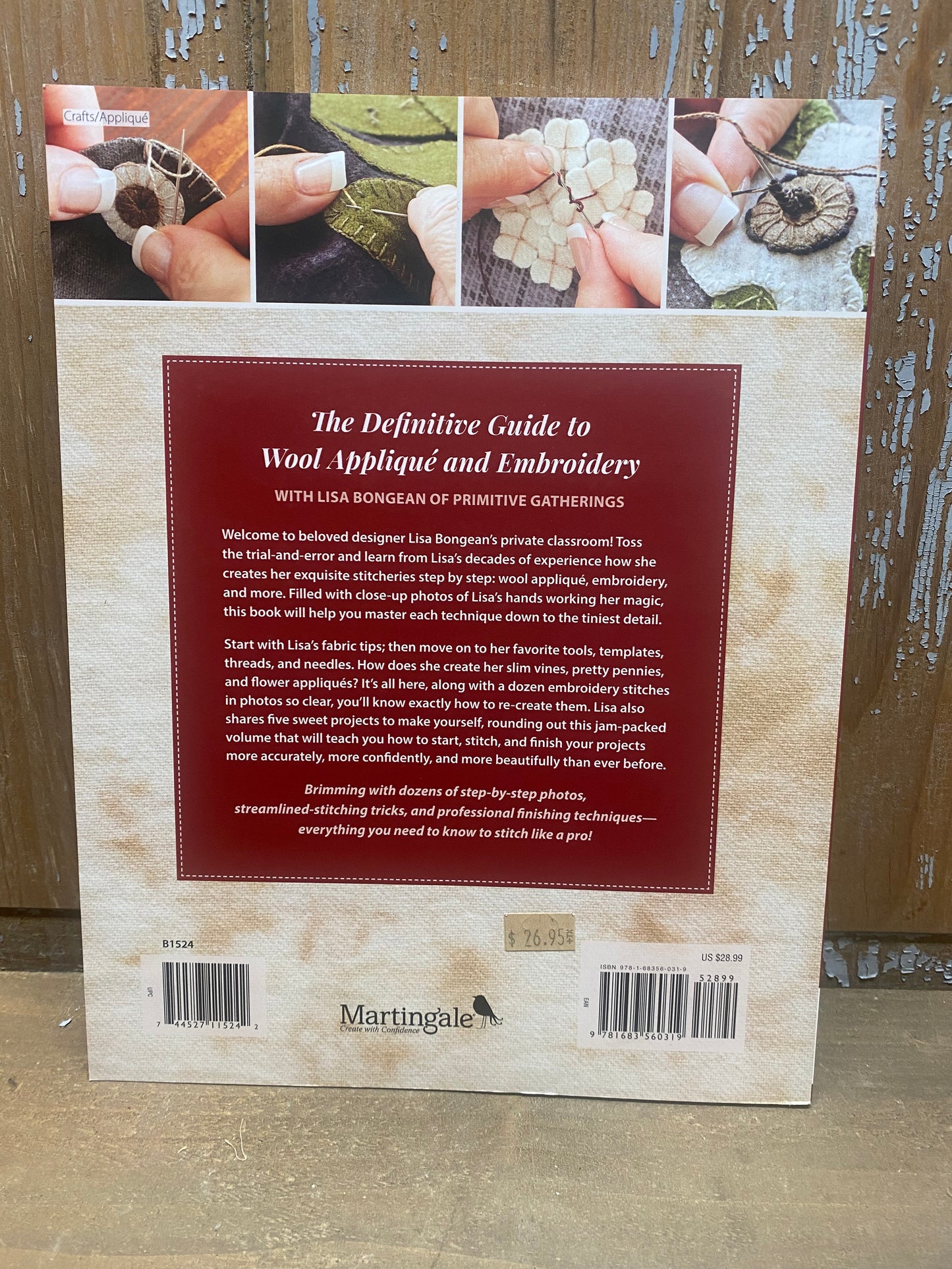 Book, Soft Cover, WOOL, NEEDLE & THREAD