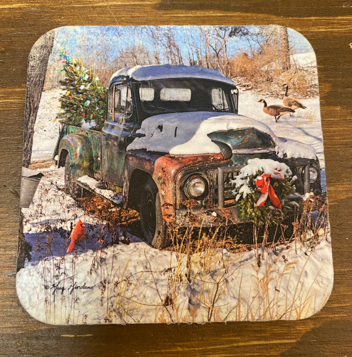 Coaster, CHRISTMAS TRUCK