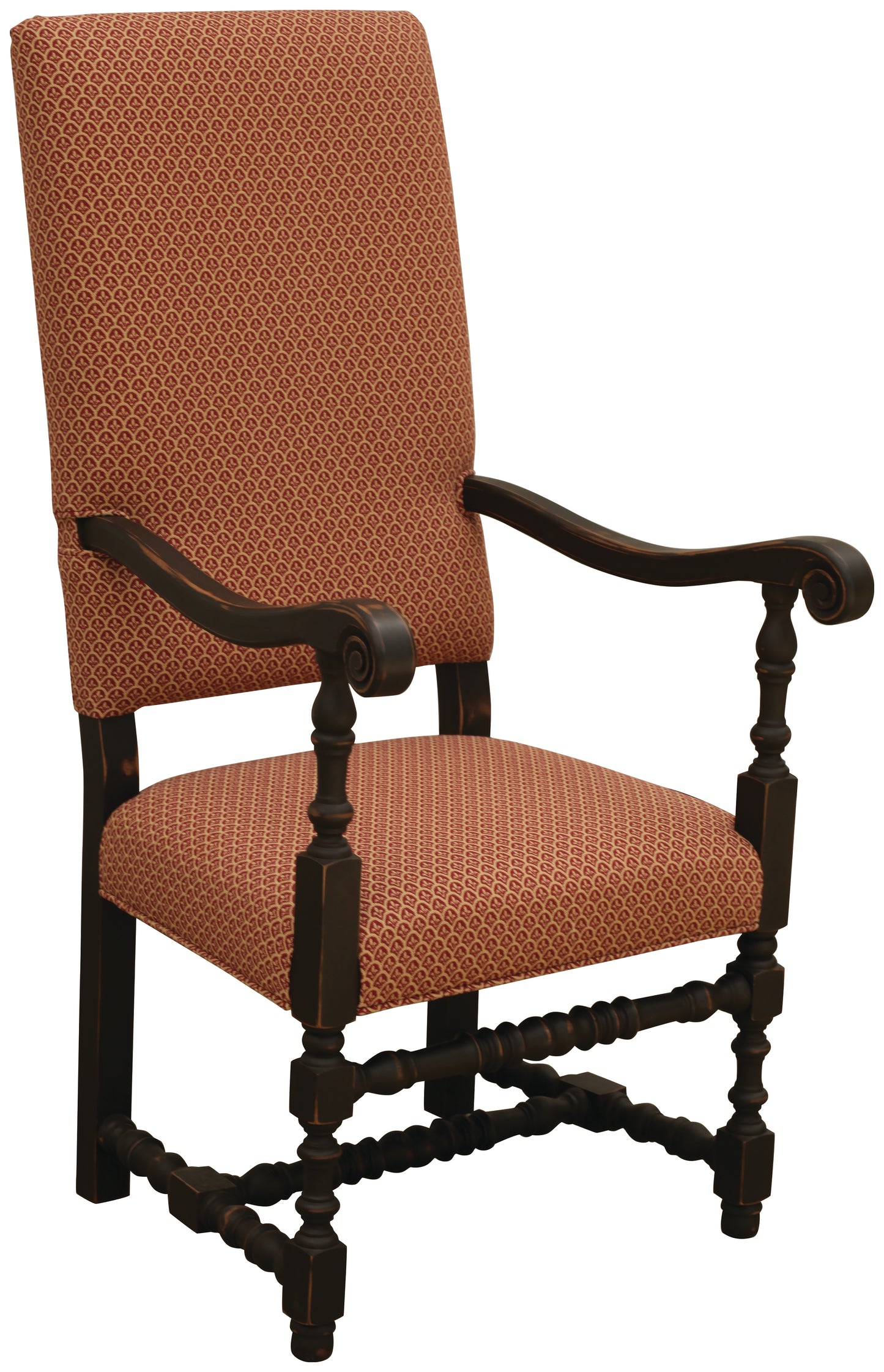 Chair, 24", JACOBEAN