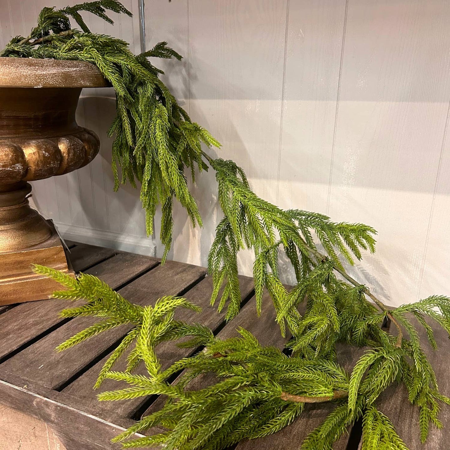 Garland, 58” , NATURAL TOUCH NORFOLK PINE