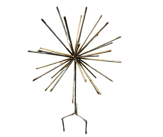 Garden Art, Metal, ALLIUM ON STAND