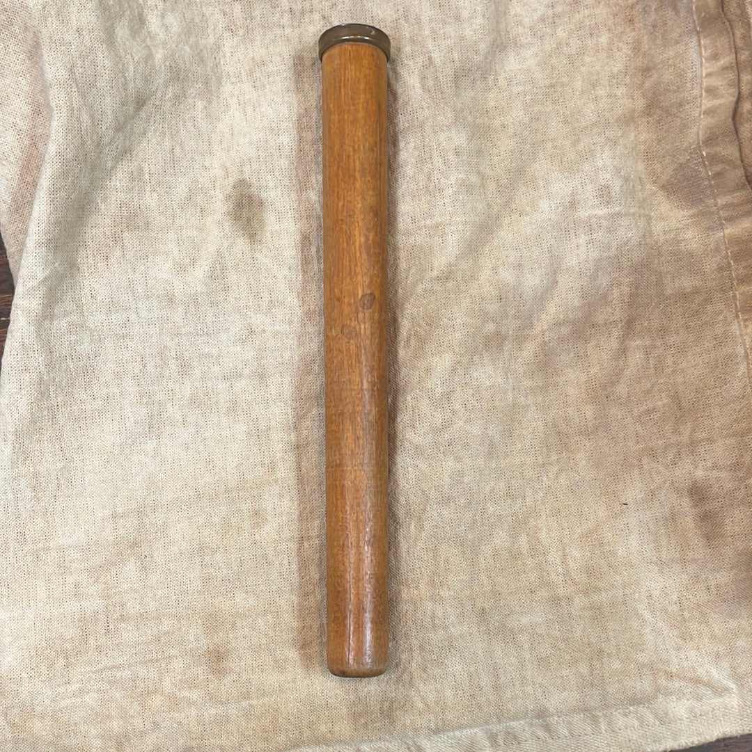 Spindle, Wood w/ Metal, Vintage, PLAIN