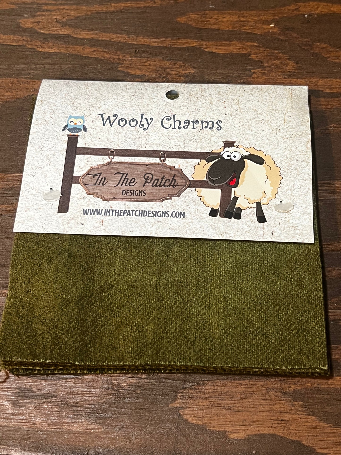 Wooly Charm Pack, OLIVE