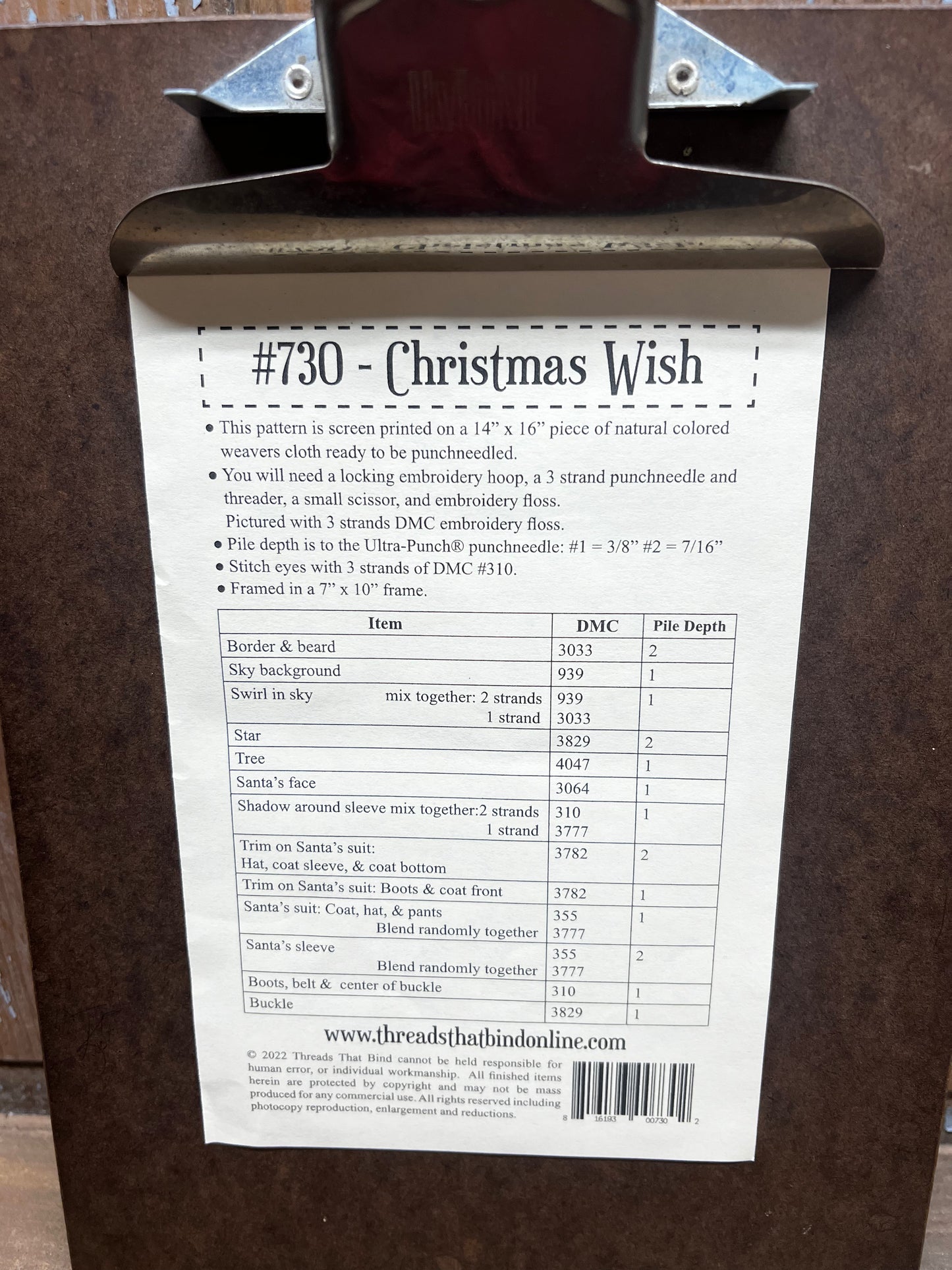 Pattern, CHRISTMAS WISH