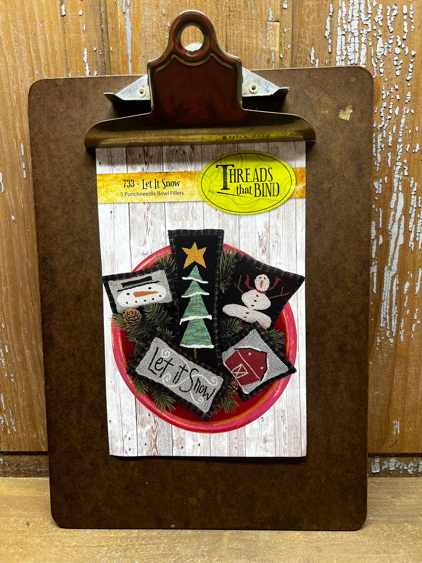Pattern, LET IT SNOW (5 Bowl Fillers)