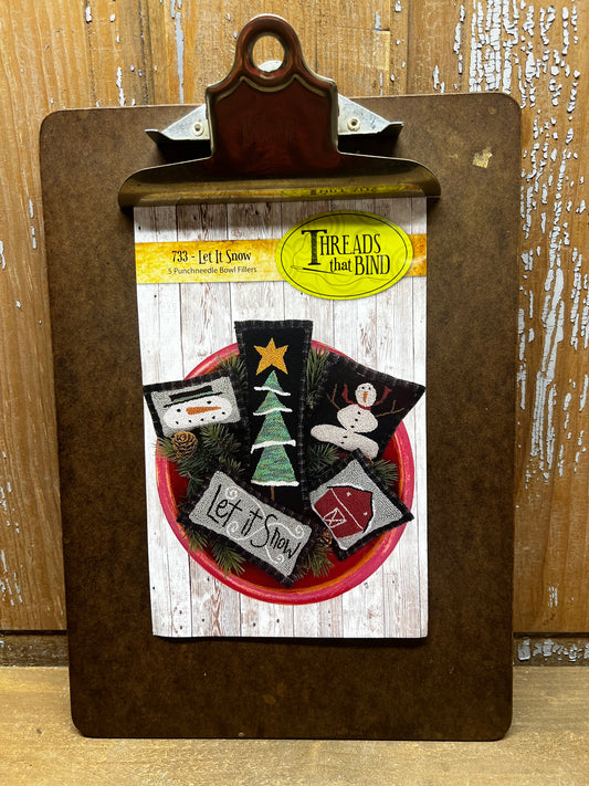 Pattern, LET IT SNOW (5 Bowl Fillers)