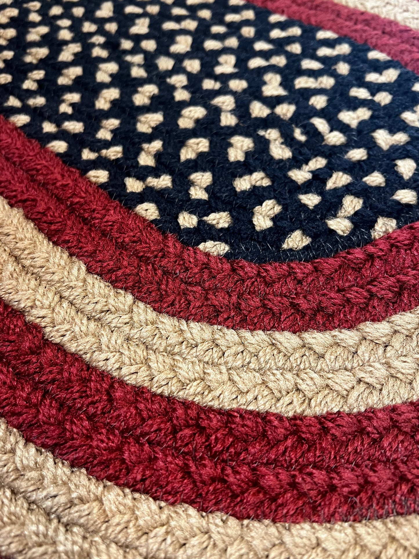 Rug, 20"x 30", RUSTIC FLAG