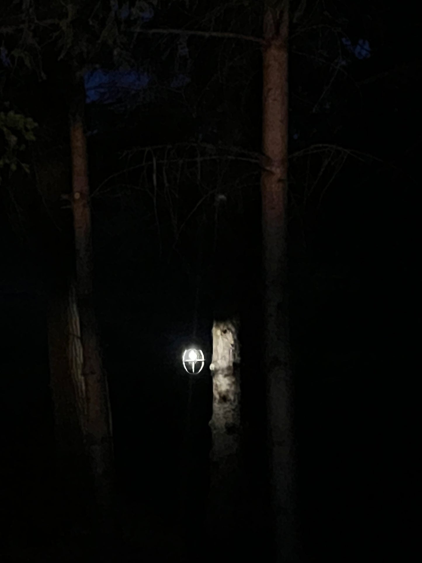 Hanging Lantern, Battery Operated, Weatherproof, BLACK or RUSTY BRONZE