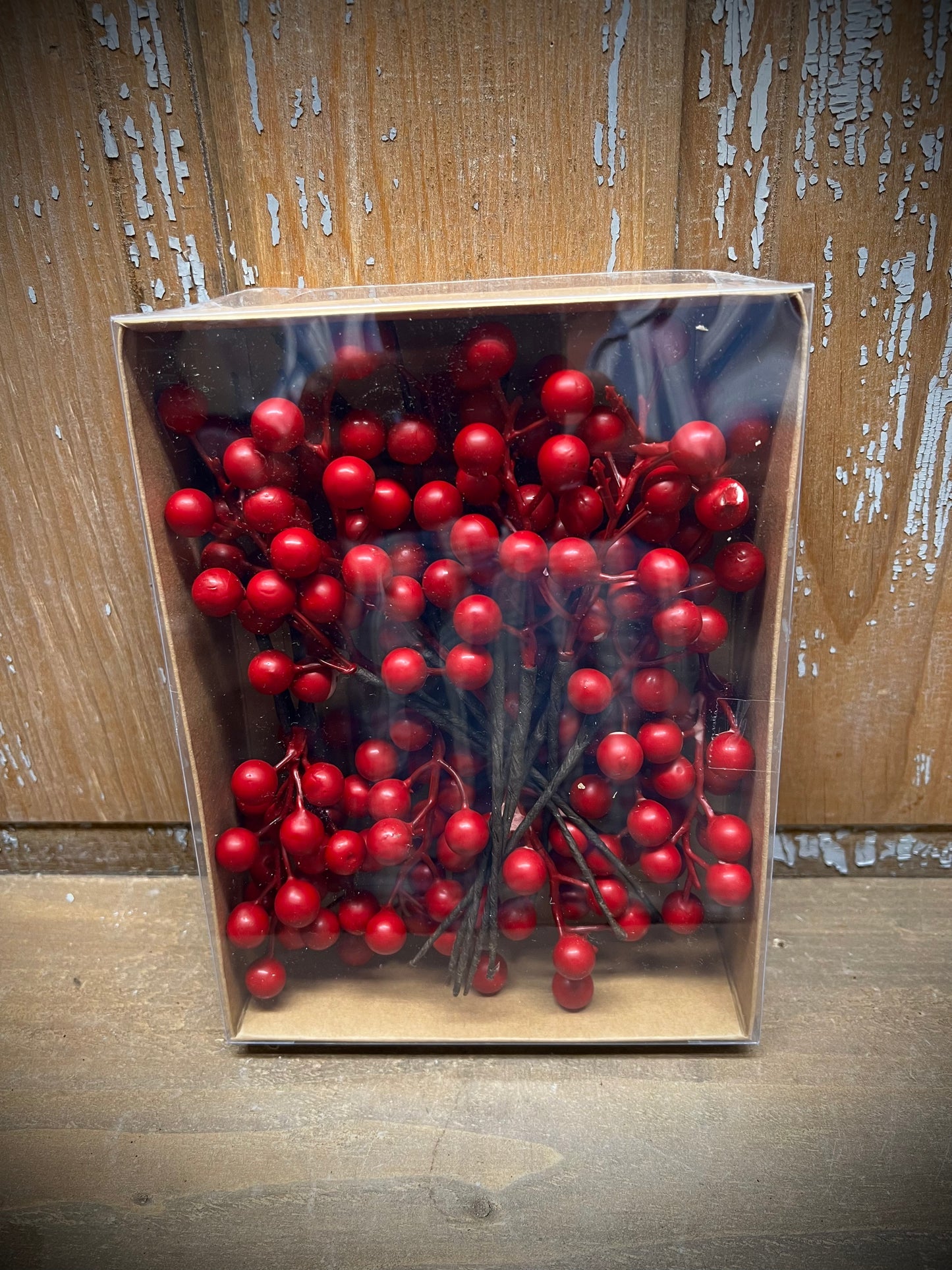 Weatherproof Berries, Matte Finish, BOX OF 20