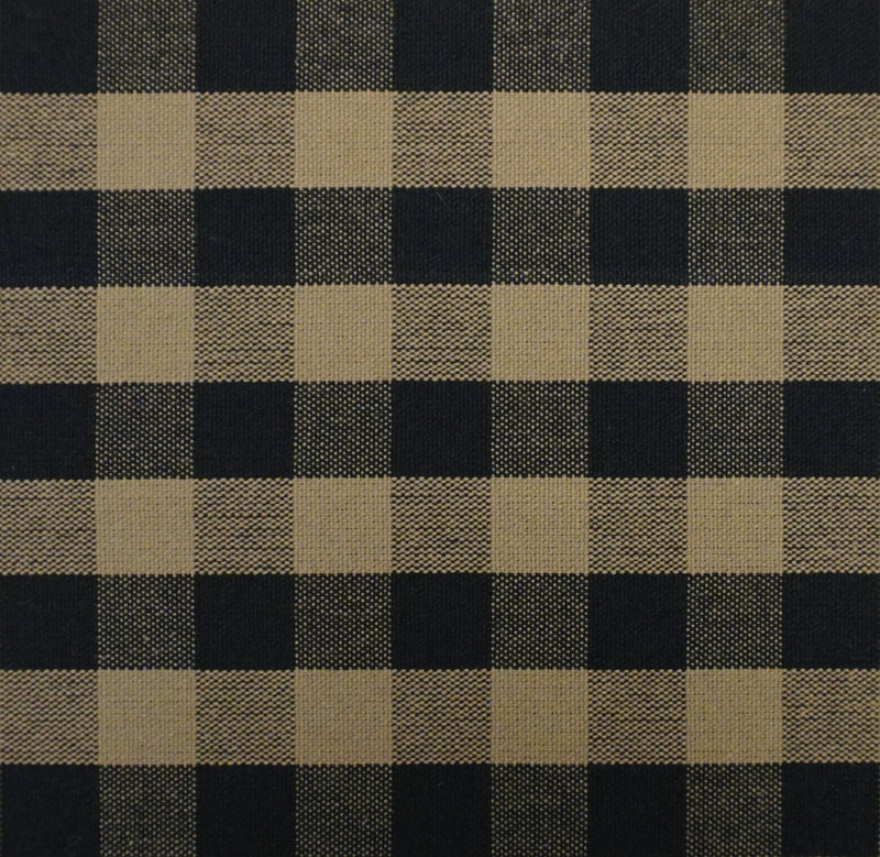 TAVERN CHECK, Linen/Black