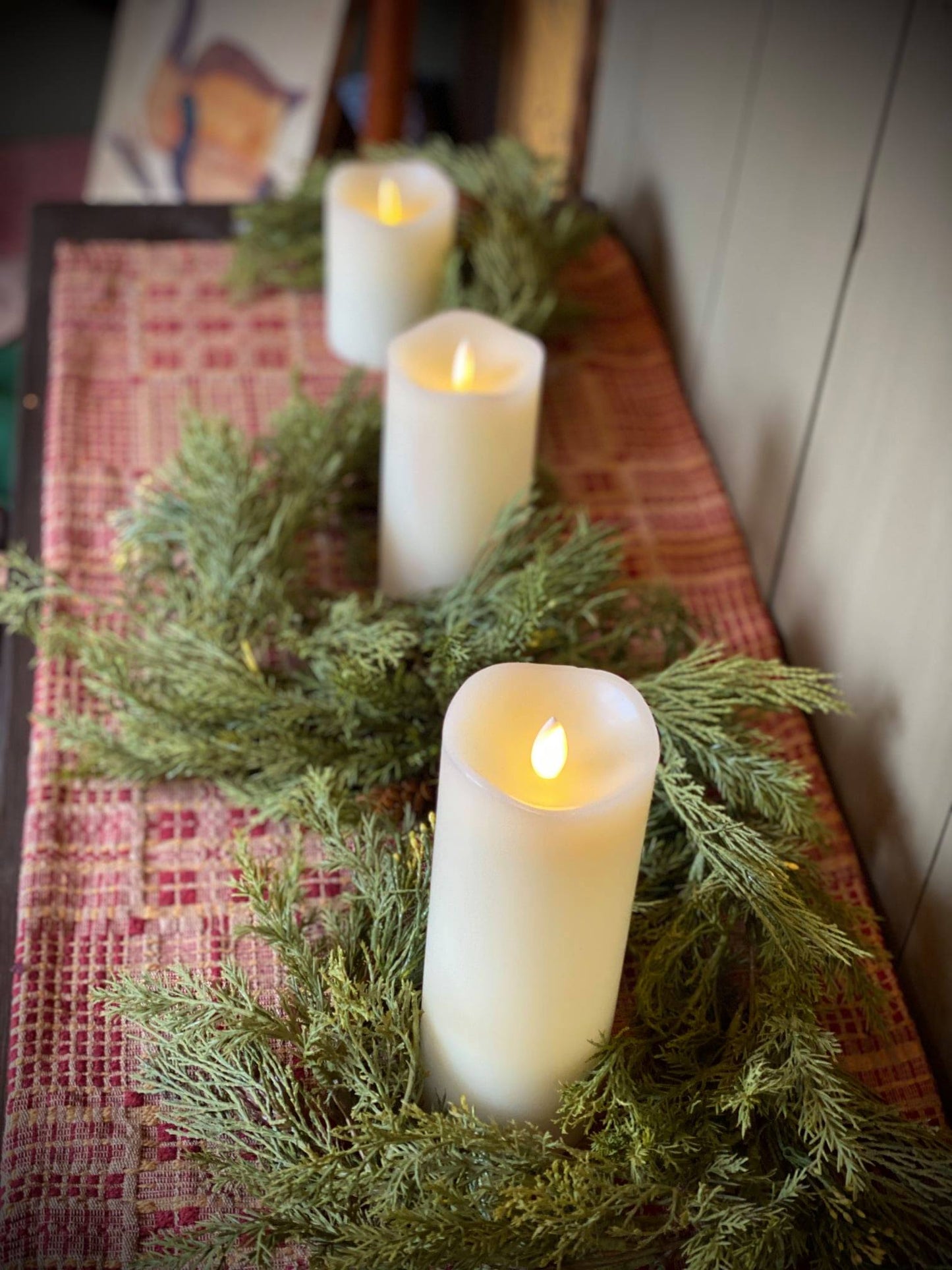 Garland, 6', ALPINE CEDAR