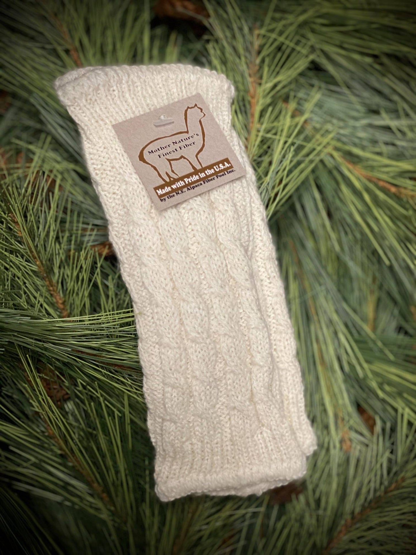 Wrist Warmers, White