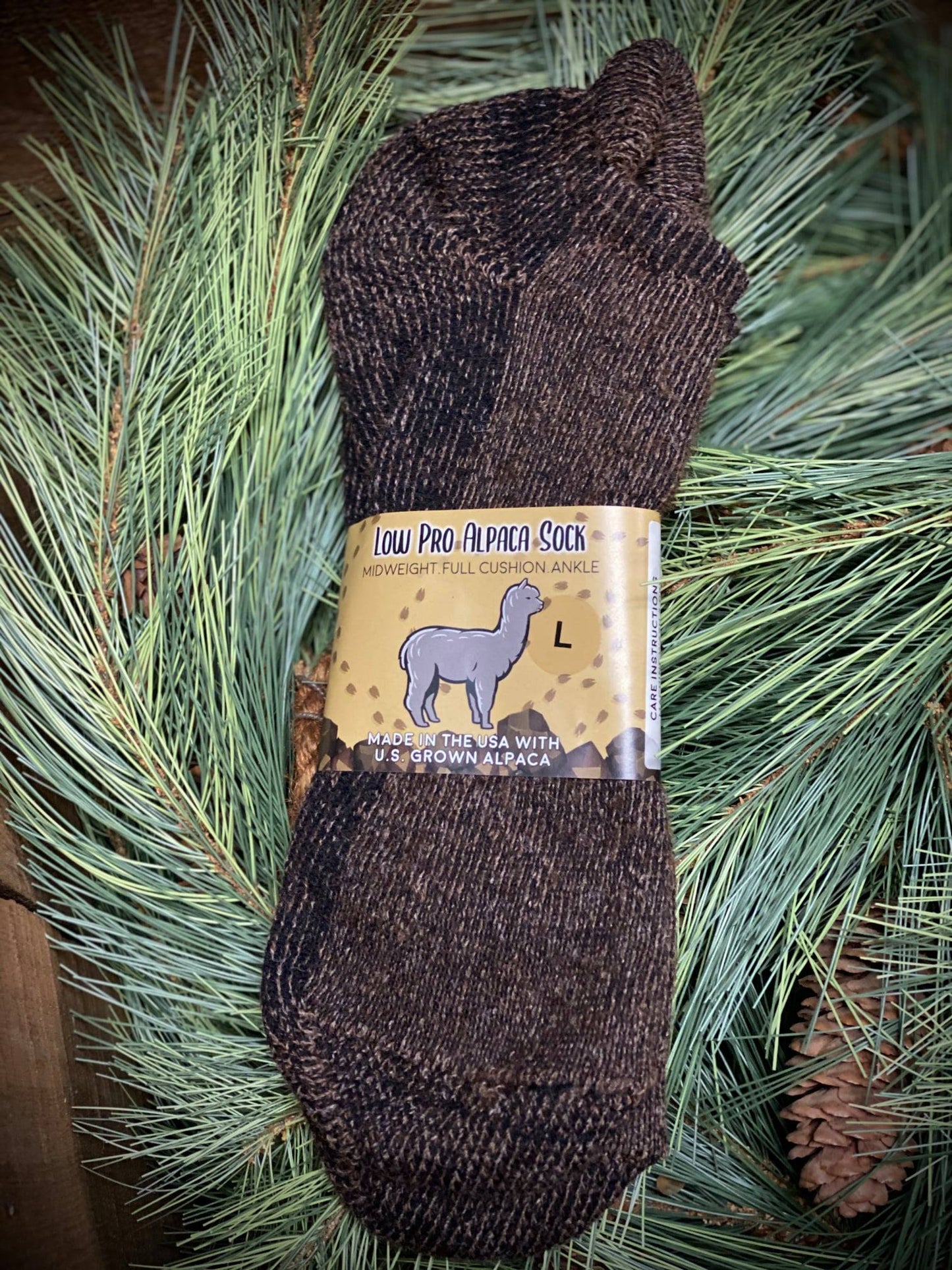 Socks, Brown, LG