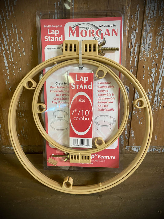 Morgan Hoops, 7"/10", LAP STAND